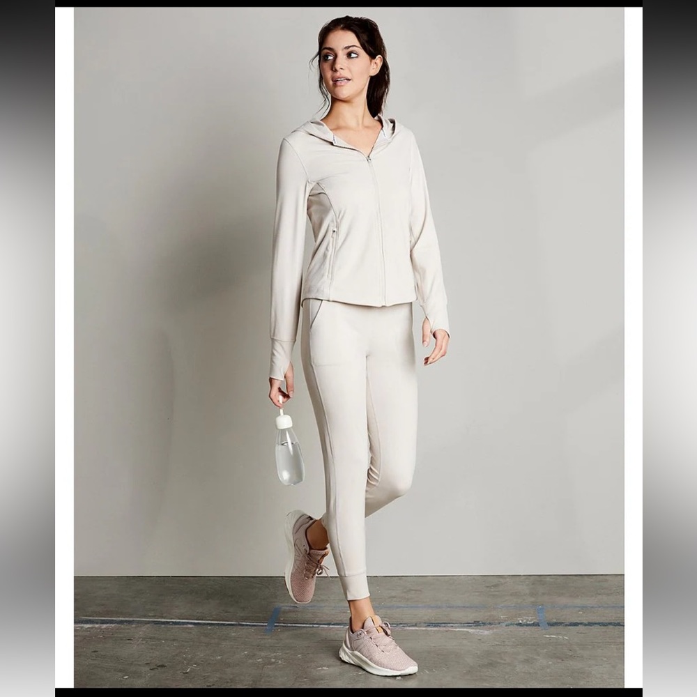 Calvin Klein Performance Banded Hem High Waisted Yoga Joggers Sz XL